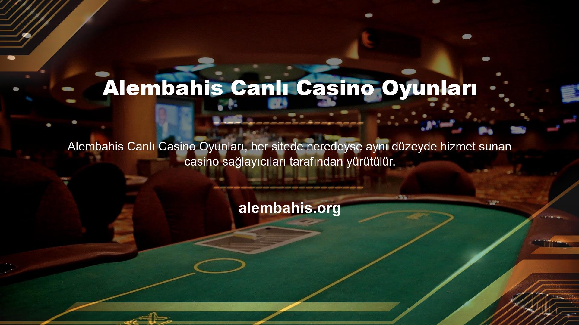 Casino servis sağlayıcıları sadece güvenilir buldukları sitelerle çalışırlar