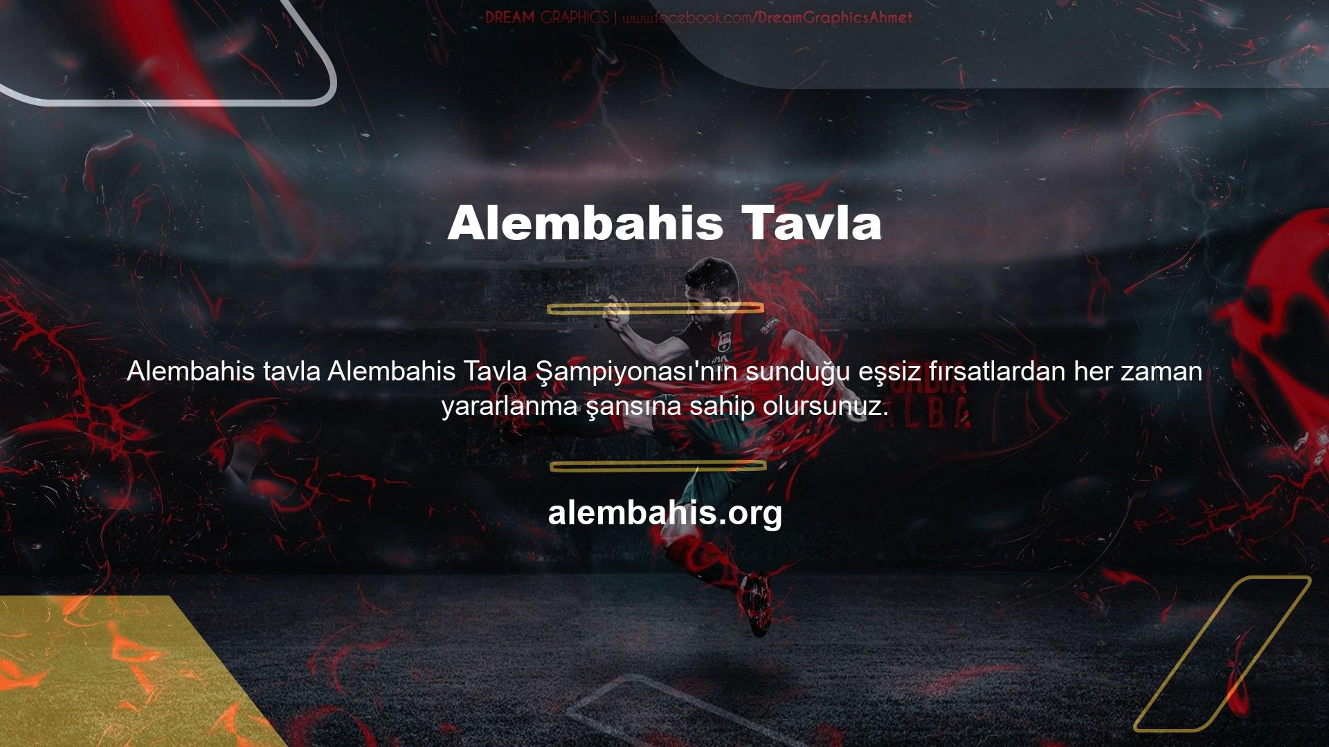 Tavla, Alembahis tavla turnuvalarında tüm Türk oyuncularının favori oyunlarından biri haline geldi